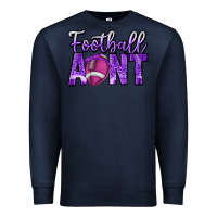 Navy football aunt Premium Sweatshirt - CowhideDigitalArt