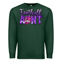 Sports Green football aunt Premium Sweatshirt - CowhideDigitalArt