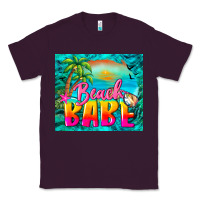 Plum beach babe Classic Tee - BarkalooDesign