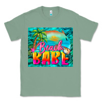 Sage beach babe Classic Tee - BarkalooDesign