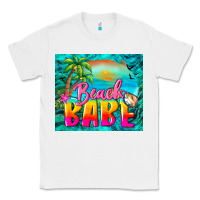 White beach babe Classic Tee - BarkalooDesign