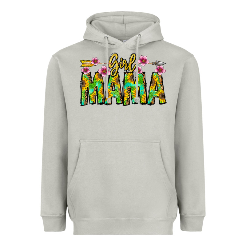Girl Mama Heavyweight Hoodie by CowhideDigitalArt | Teevron