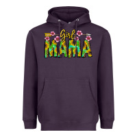 Plum Girl Mama Heavyweight Hoodie - CowhideDigitalArt