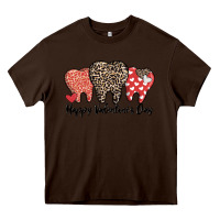 Chocolate Brown dentist happy valentines day Heavy Core Tee - MaliasSmallBusiness