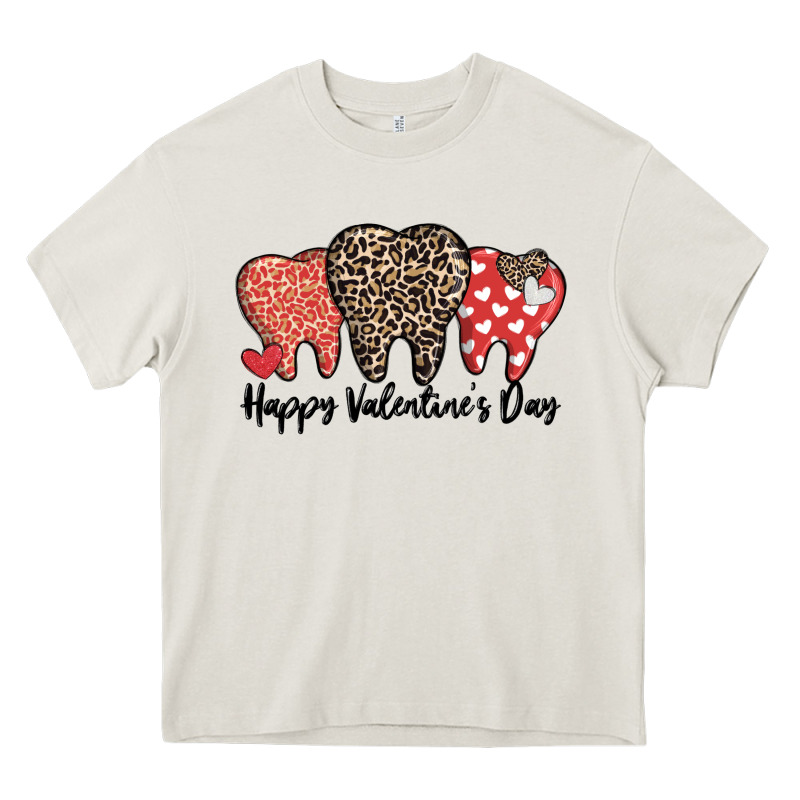 Dentist Happy Valentines Day Heavy Core Tee by MaliasSmallBusiness | Teevron