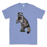 Colony Blue Raccoon Illustrations Classic Tee - LillyAllenDesigns