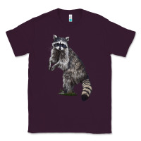 Plum Raccoon Illustrations Classic Tee - LillyAllenDesigns
