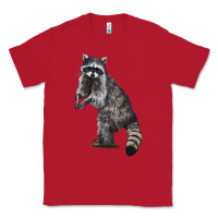 Red Raccoon Illustrations Classic Tee - LillyAllenDesigns