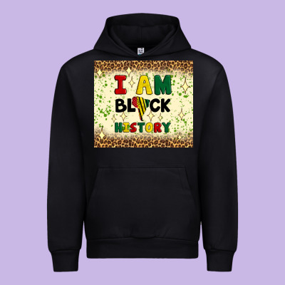 I Am Black History Urban Hoodie Designed By Artiststas