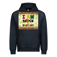 Navy i am black history Urban Hoodie - Artiststas