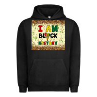 Pigment Black i am black history Urban Hoodie - Artiststas