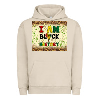 Pigment French Oak i am black history Urban Hoodie - Artiststas