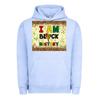 Pigment Grape Ice i am black history Urban Hoodie - Artiststas