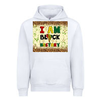 White i am black history Urban Hoodie - Artiststas