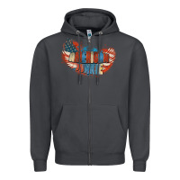 Smoke American junkie 4th of july Zipper Hoodie - FaDigitalArtStudio
