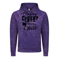 Cloud Purple Christmas Cheer I Thought You Said Christmas Beer Vintage Hoodie - Bettercallsaul