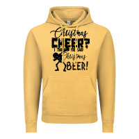 Vintage Mustard Christmas Cheer I Thought You Said Christmas Beer Vintage Hoodie - Bettercallsaul