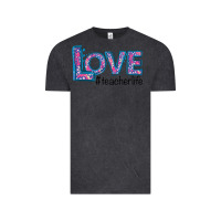 Vintage Black Love Teacher Life Vintage Tee - Bettercallsaul