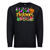 Black holiday fusion art Premium Sweatshirt - CowhideDigitalArt