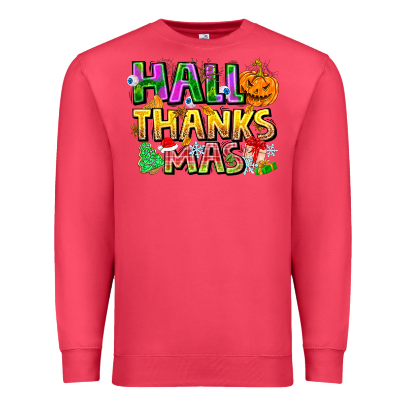 Holiday Fusion Art Premium Sweatshirt by CowhideDigitalArt | Teevron
