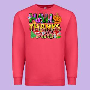Holiday Fusion Art Premium Sweatshirt Designed By Cowhidedigitalart