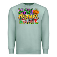 Seafoam holiday fusion art Premium Sweatshirt - CowhideDigitalArt