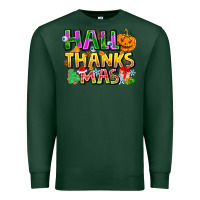 Sports Green holiday fusion art Premium Sweatshirt - CowhideDigitalArt