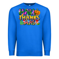 True Royal holiday fusion art Premium Sweatshirt - CowhideDigitalArt