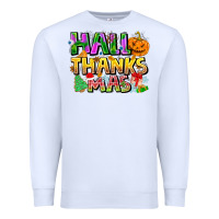White holiday fusion art Premium Sweatshirt - CowhideDigitalArt