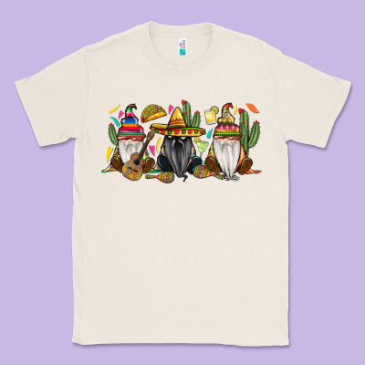 Mexican Gnomes Classic Tee Designed By Ranaportraitstore
