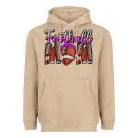 Mushroom Football Mom Heavyweight Hoodie - CowhideDigitalArt