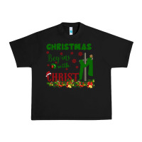 Black Christmas Begins With Christ Urban Heavy Tee - Bettercallsaul