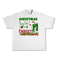 Lunar Rock Christmas Begins With Christ Urban Heavy Tee - Bettercallsaul