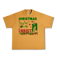 Peanut Butter Christmas Begins With Christ Urban Heavy Tee - Bettercallsaul