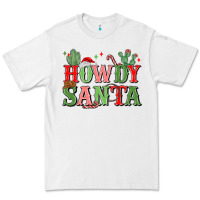 White howdy santa Premium Tee - MaliasSmallBusiness