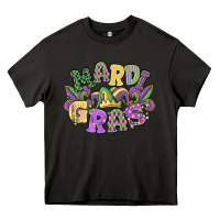 Asphalt mardi gras Heavy Core Tee - MaliasSmallBusiness