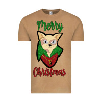 Vintage Camel Merry Christmas Cat Vintage Tee - Bettercallsaul