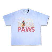 Grape Ice Christmas Dogs Paws Urban Heavy Tee - Bettercallsaul