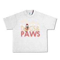 Lunar Rock Christmas Dogs Paws Urban Heavy Tee - Bettercallsaul