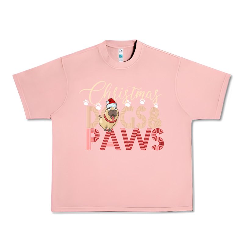 Christmas Dogs Paws Urban Heavy Tee by Bettercallsaul | Teevron