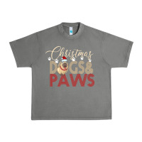 Tornado Christmas Dogs Paws Urban Heavy Tee - Bettercallsaul