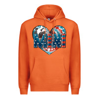 Carrot American mini heart 4th of july Premium Hoodie - FaDigitalArtStudio