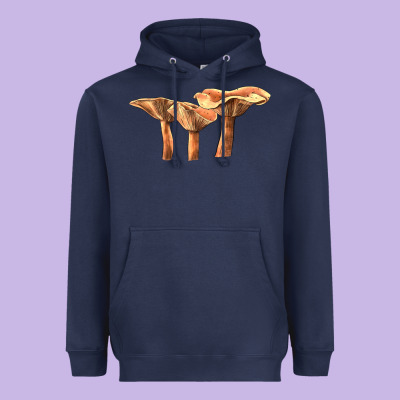 Lactarius Rufus Mushroom Illustrations Heavyweight Hoodie Designed By Lillyallendesigns