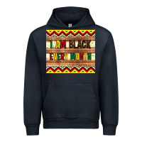 Navy i am black every month Urban Hoodie - Artiststas