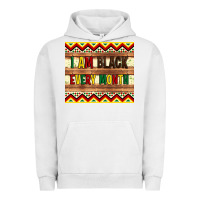 Pigment Lunar Rock i am black every month Urban Hoodie - Artiststas