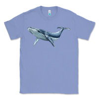 Colony Blue humpback whale Classic Tee - BarkalooDesign