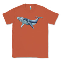 Copper humpback whale Classic Tee - BarkalooDesign