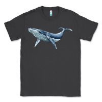 Smoke humpback whale Classic Tee - BarkalooDesign