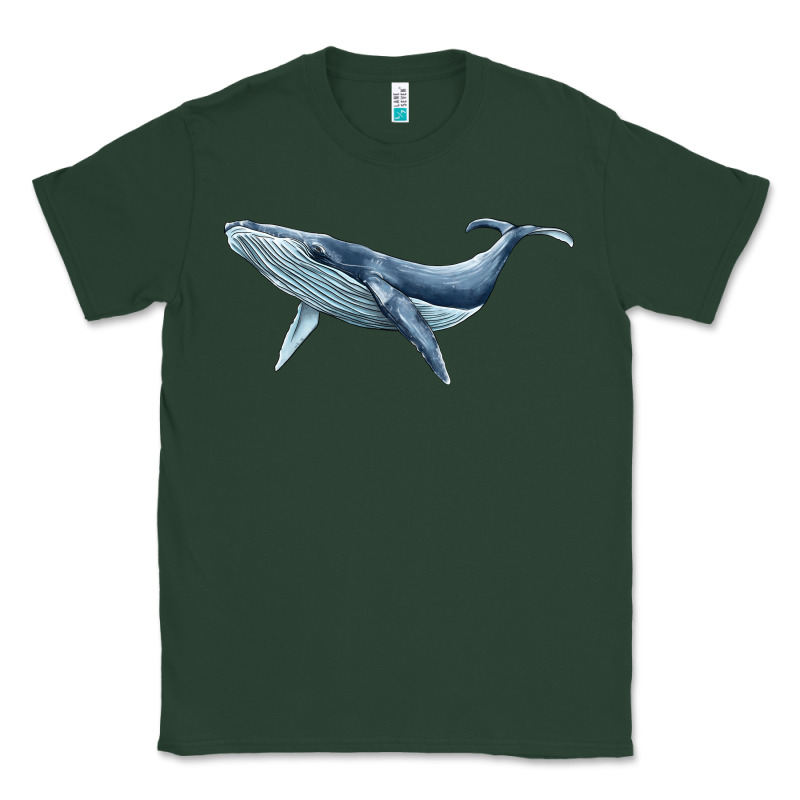 Humpback Whale Classic Tee by BarkalooDesign | Teevron