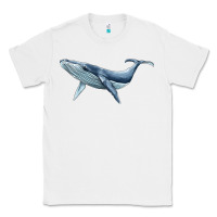 White humpback whale Classic Tee - BarkalooDesign